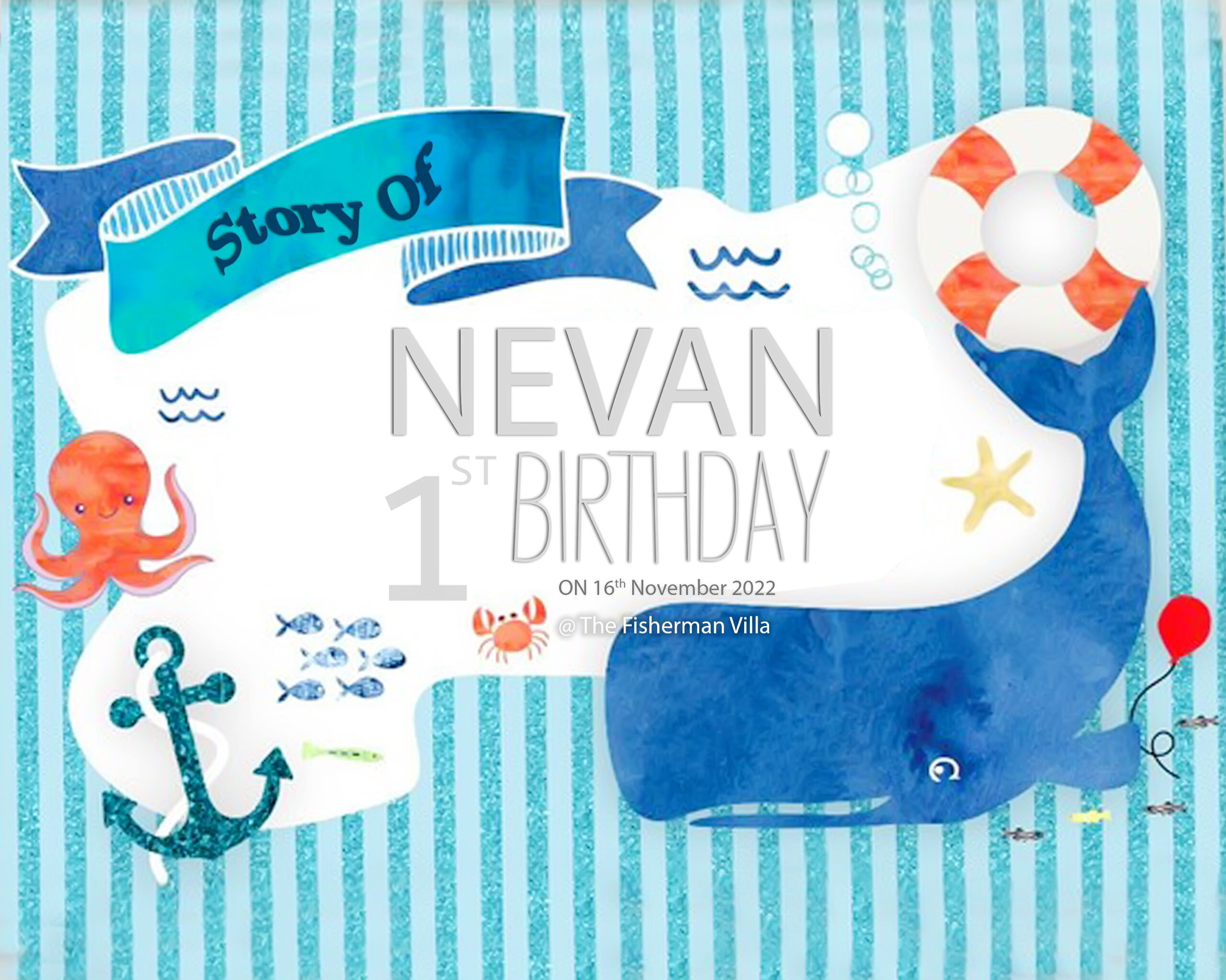 Nevan’s 1st Birthday